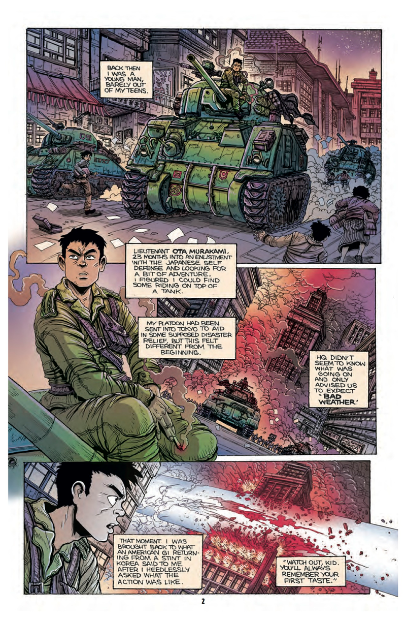 Illustration for article titled This is probably the best-looking Godzilla comic you've ever read